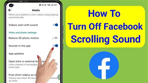 facebook swipe noise|How to turn off Facebook sounds on Android and。